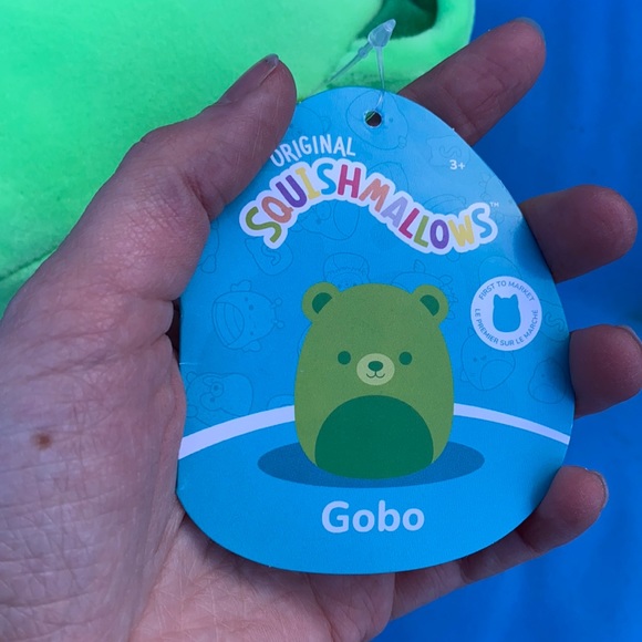 Original Squishmallows Gobo Gummy Bear 7 “ Inch First To Market TwoInStock NWTS - Picture 3 of 9